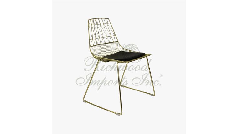 Hawaiian Metal Chair – Gold | Rental Hawaiian Metal Chair – Gold | Rental