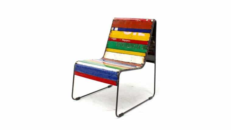 Junk Metal Low Chair | Rental Junk Metal Low Chair | Rental