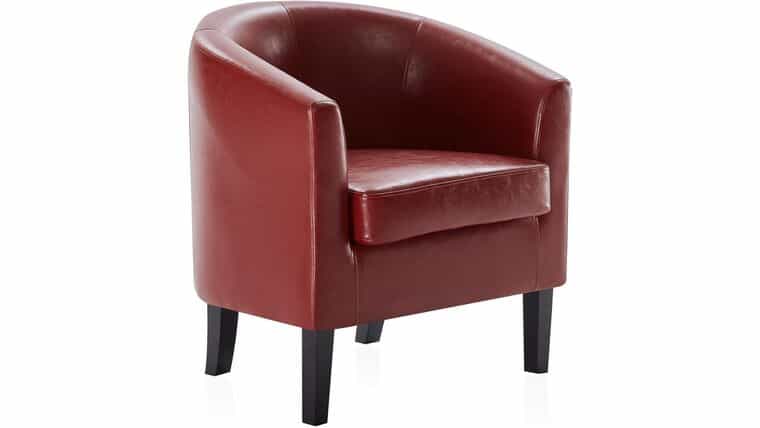Armchair – Belize Club Arm Chair – Red | Rental