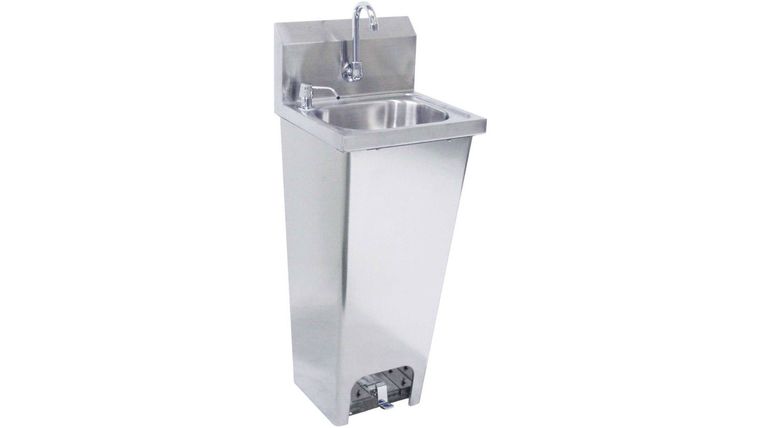 1 Station Stainless Steel Portable Hand Washing Sink | Rental