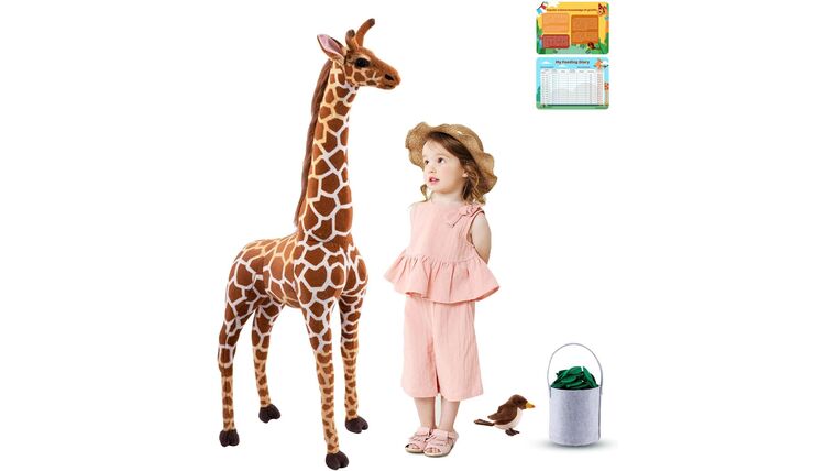Giant Giraffe Stuffed Animal Set, 47 Inch | Rental