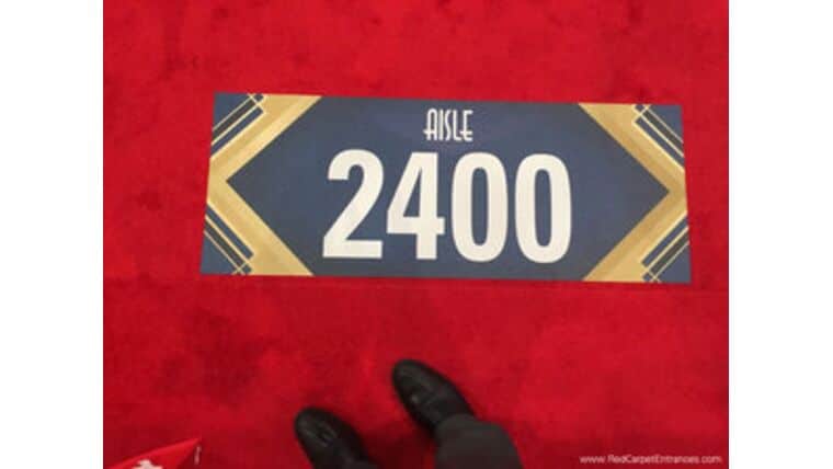 Carpet Decals | Rental