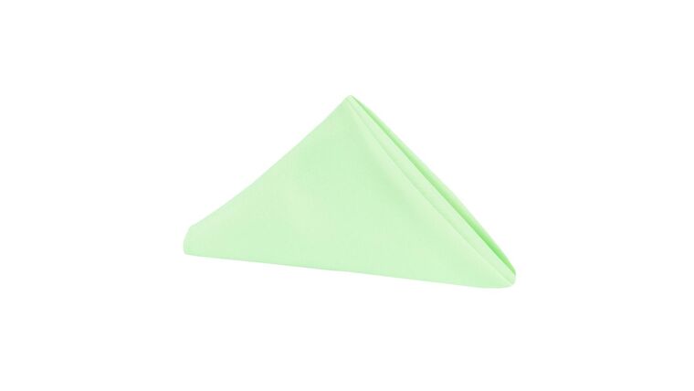 Polyester | 20″ x 20″ Mint Napkin | Rental