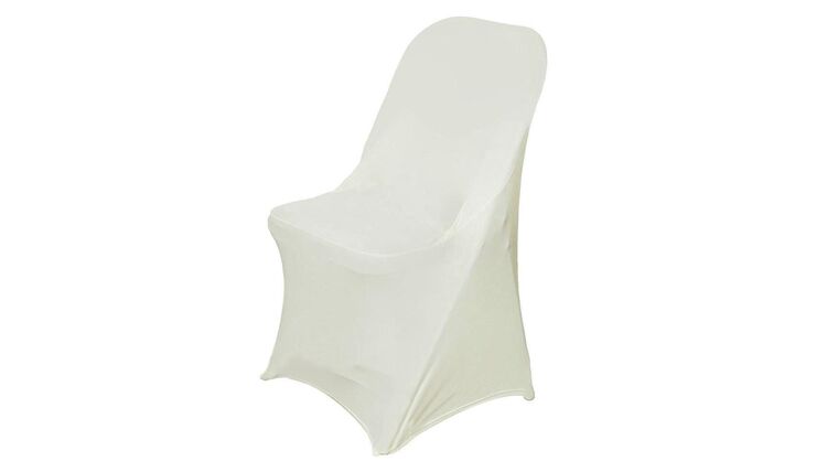Spandex Folding Chair Cover – Ivory | Rental Spandex Folding Chair Cover – Ivory | Rental
