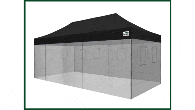 10′ x 20′ Commercial Pop Up Tent – Food Service – Black | Rental 10′ x 20′ Commercial Pop Up Tent – Food Service – Black | Rental
