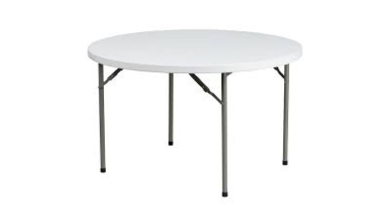 Banquet Table | Plastic | Round | 48” | Rental Banquet Table | Plastic | Round | 48” | Rental