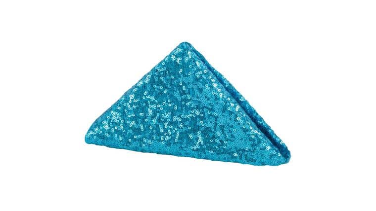 Glitz Sequin Napkin 20″x20″ – Aqua Blue | Rental Glitz Sequin Napkin 20″x20″ – Aqua Blue | Rental