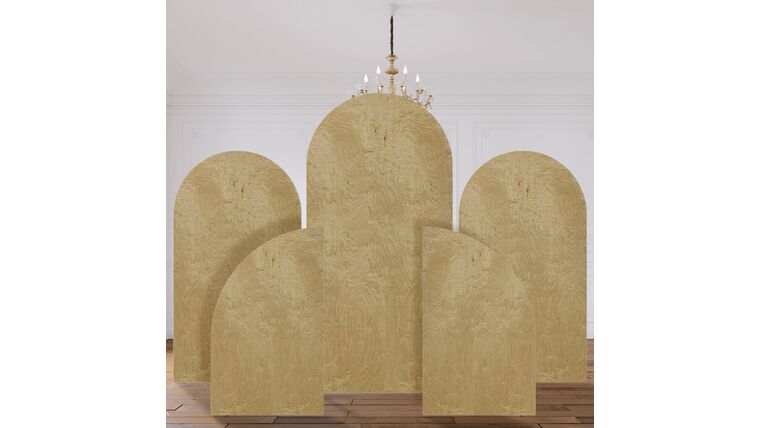 The “Laura” Chiara 5 Piece Collapsing Wall Panel Set | Rental