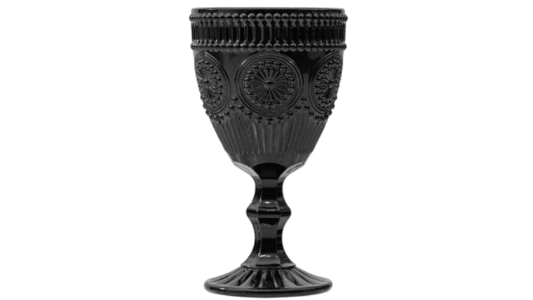 Vintage | Water Goblet | Black | Rental