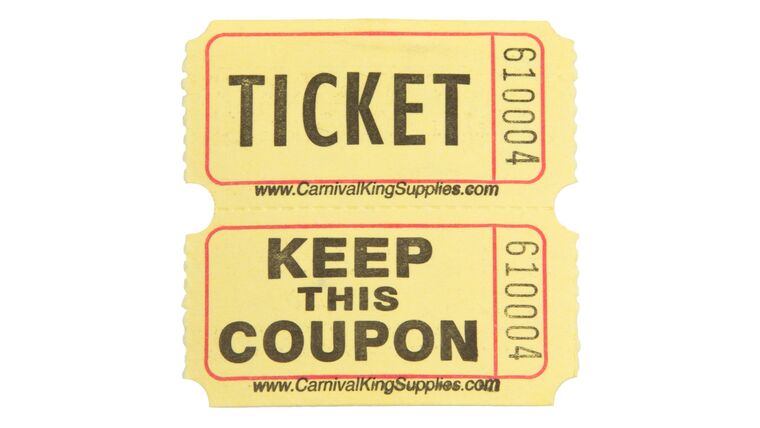 Yellow Stack Roll Tickets (Double Roll – 2,000 Tickets) Purchase | Rental